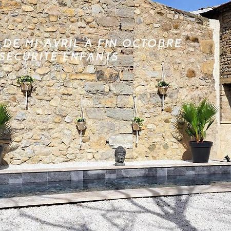 Mazet En Provence Pour 4, Piscine Chauffee Privee, Jardin Clos Prive, Barbecue, Chiens Admis Sainte-Jalle Exterior photo