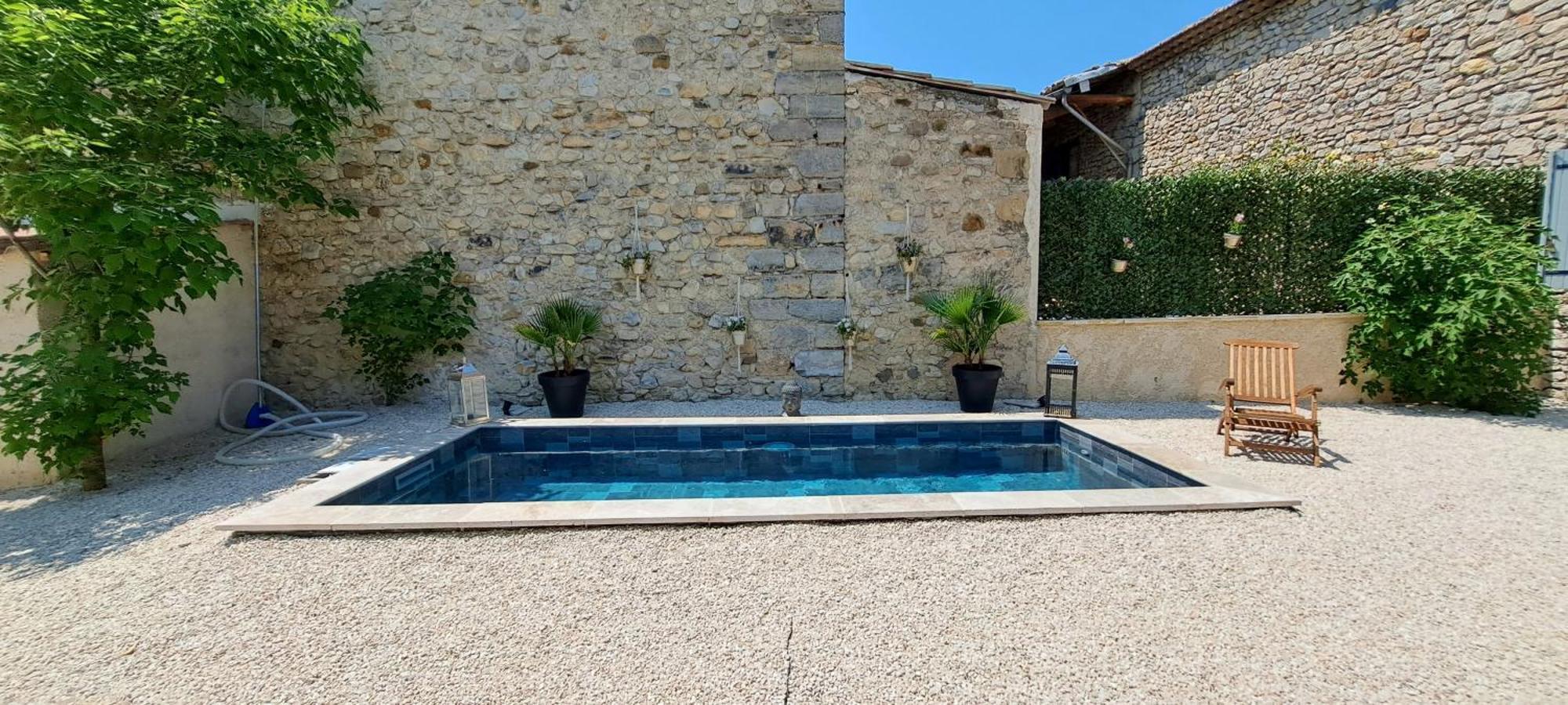 Le Mazet Sainte-Jalle, Piscine Chauffee, Jardin Clos, Barbecue En Baronnies Provencales Exterior photo